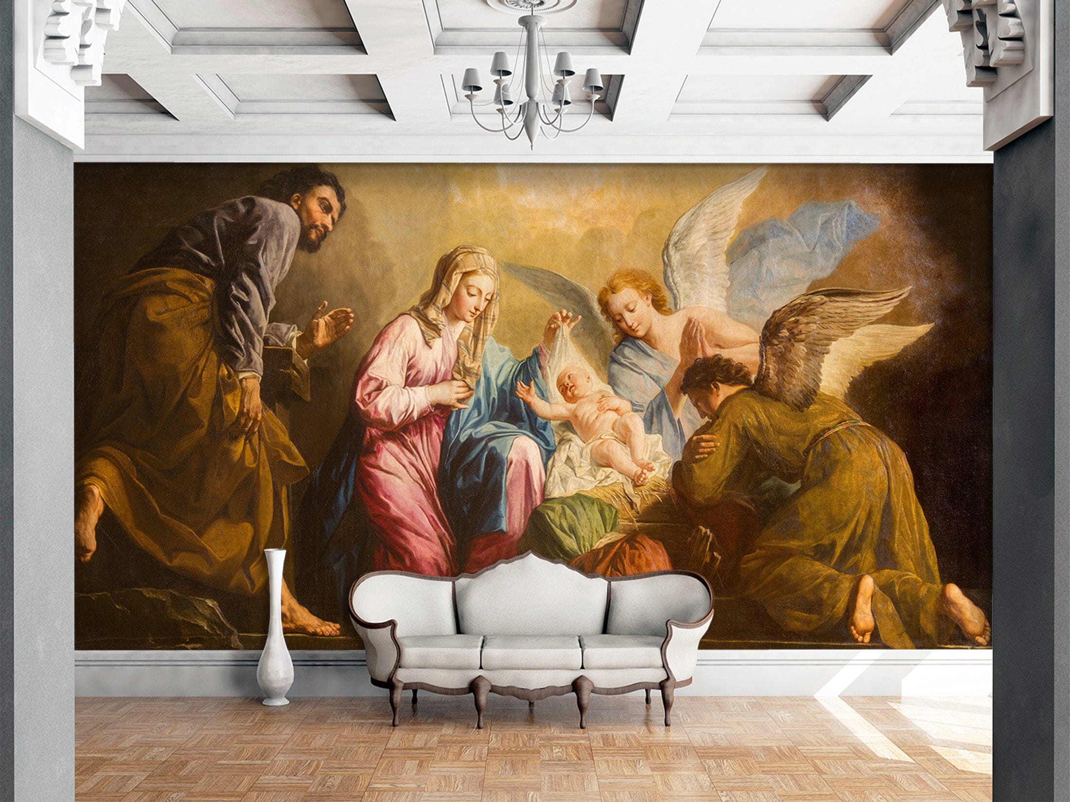 3D Angel Birth 1535 Wall Murals Wallpaper AJ Wallpaper 2 