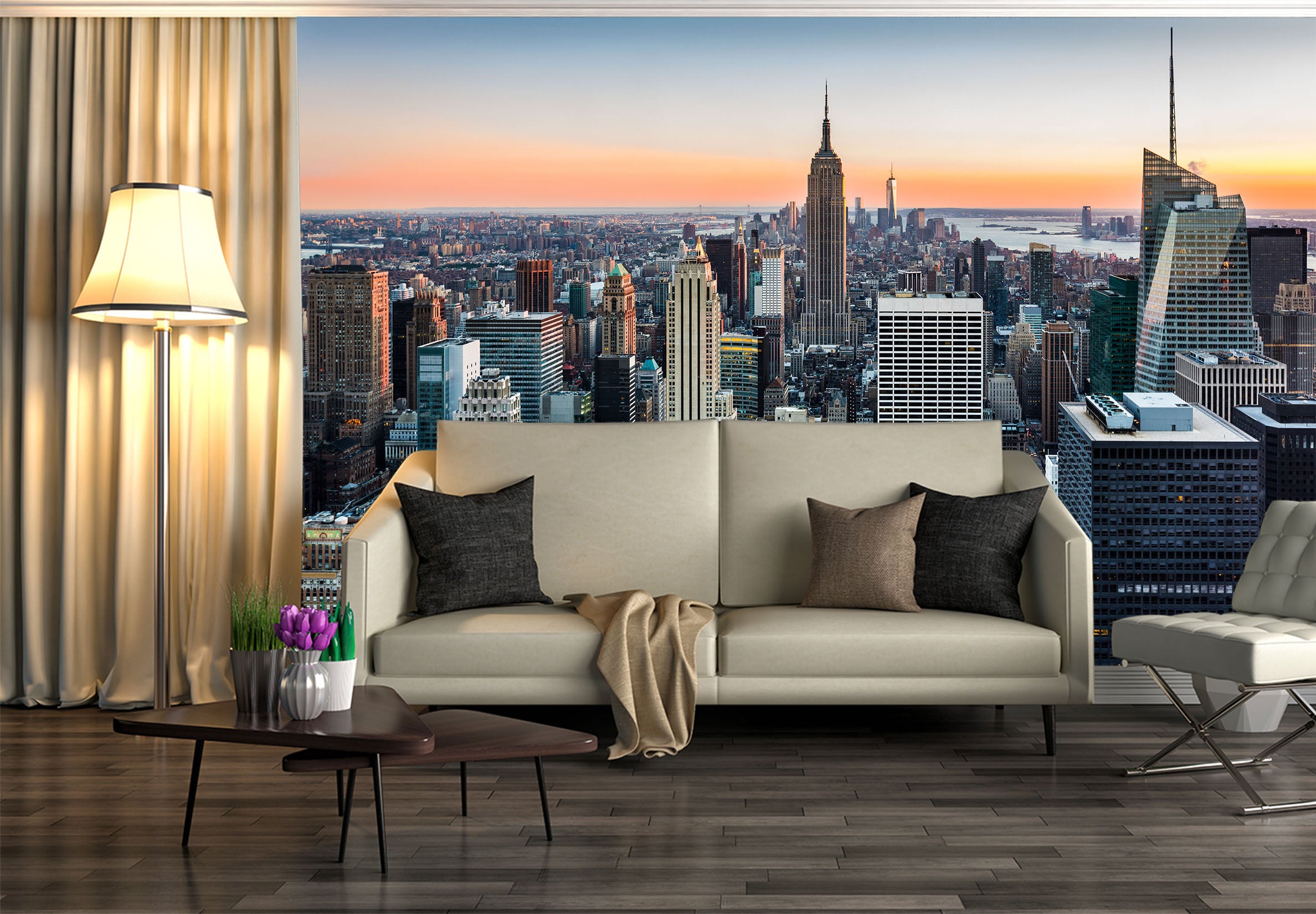 3D High-Rise Building 58141 Wall Murals