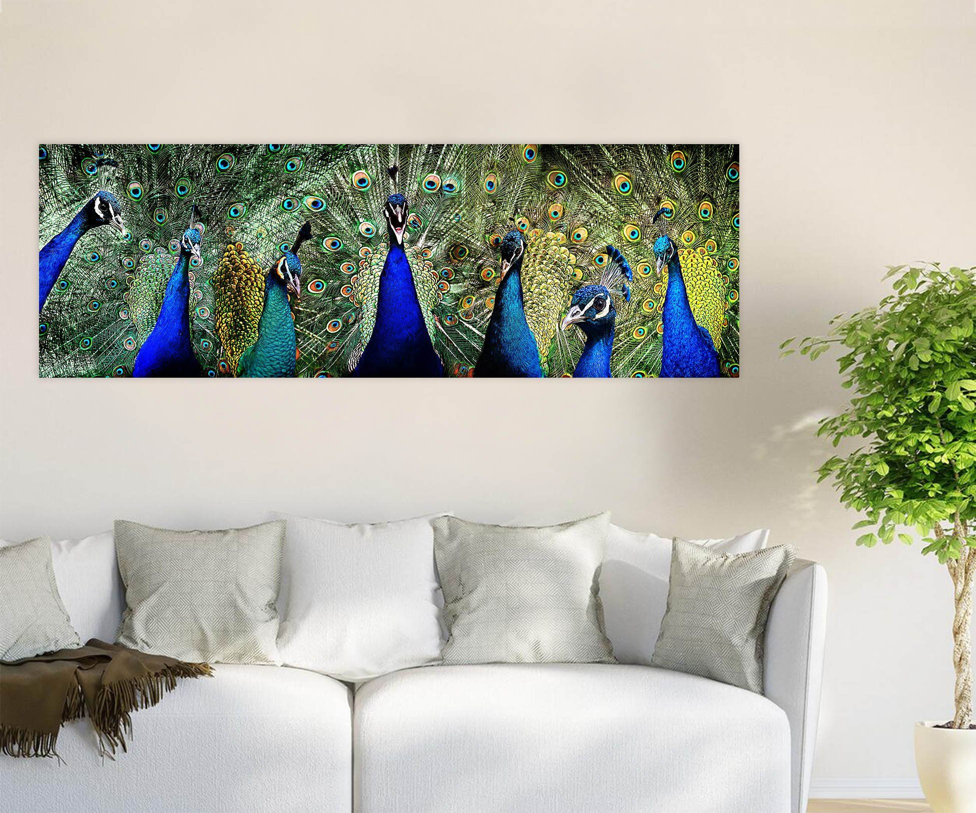 3D Peacock 101 Animal Wall Stickers Wallpaper AJ Wallpaper 2 