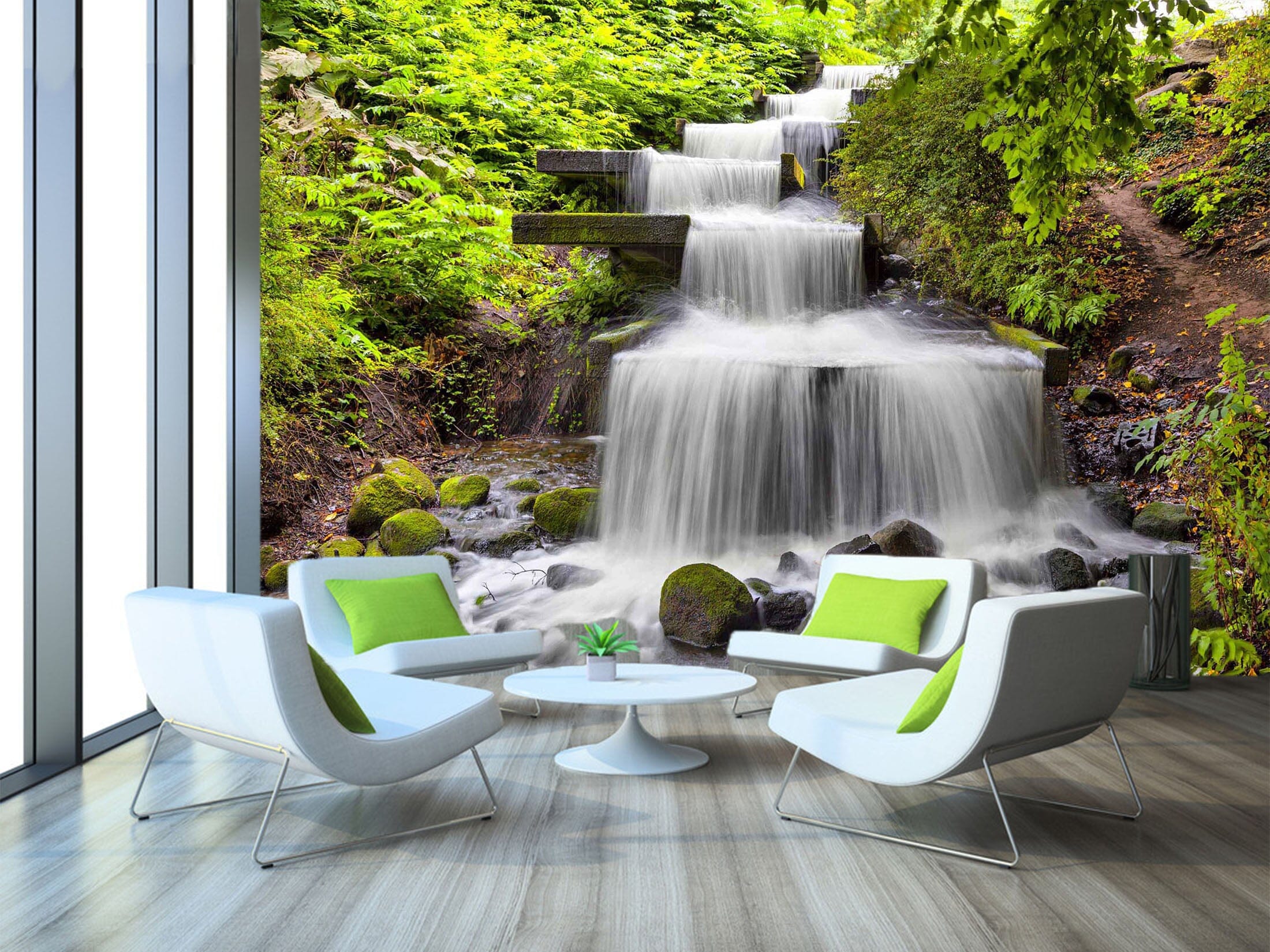 3D Forest Creek 1035 Wall Murals Wallpaper AJ Wallpaper 2 