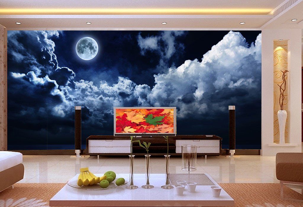 Full Moon Sky 2 Wallpaper AJ Wallpaper 