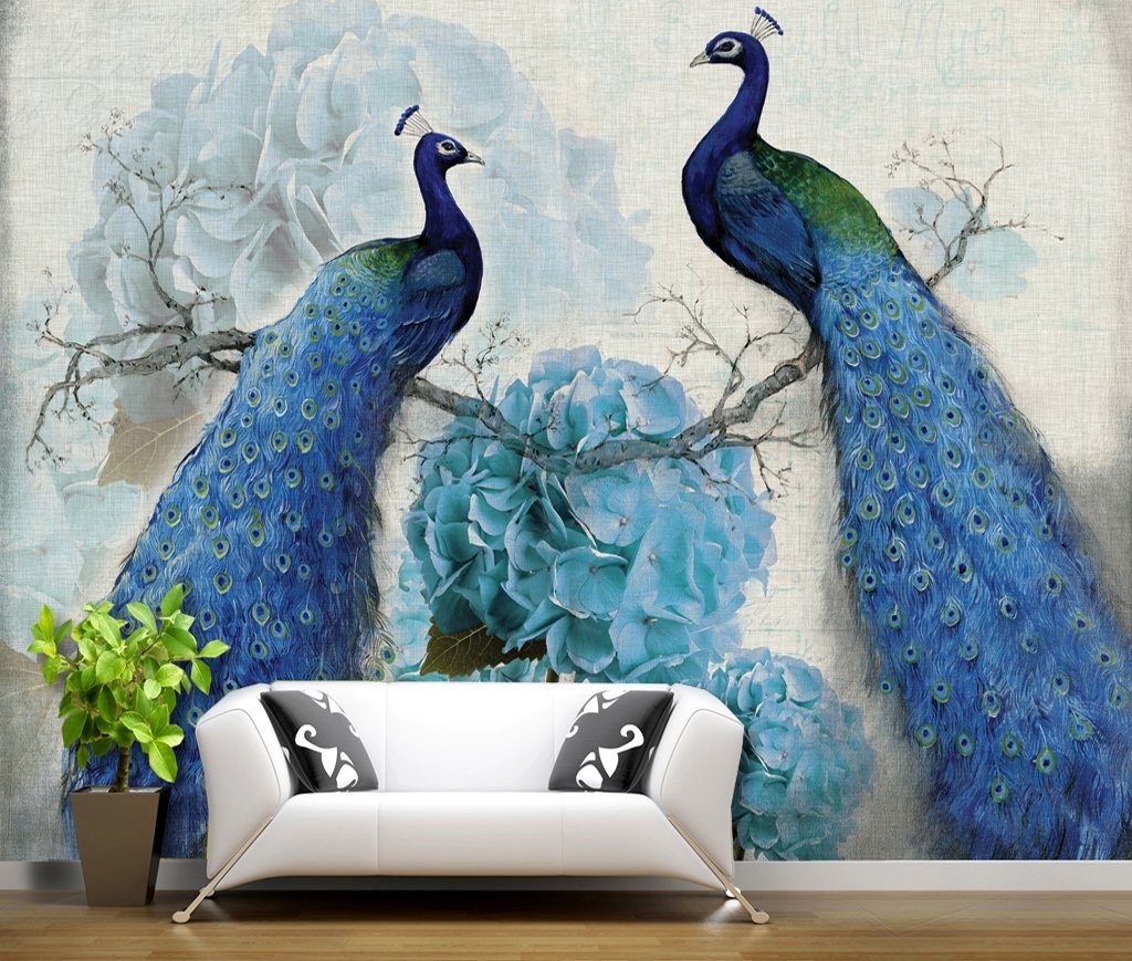 3D Peacock 94 Wall Murals Wallpaper AJ Wallpaper 2 