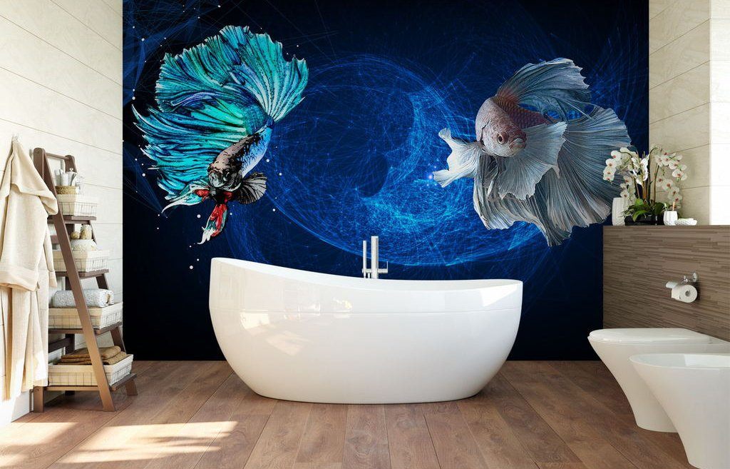 3D Goldfish 208 Wall Murals Wallpaper AJ Wallpaper 2 