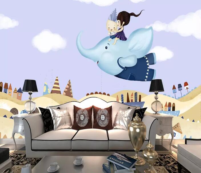 3D Dumbo 1319 Wall Murals Wallpaper AJ Wallpaper 2 