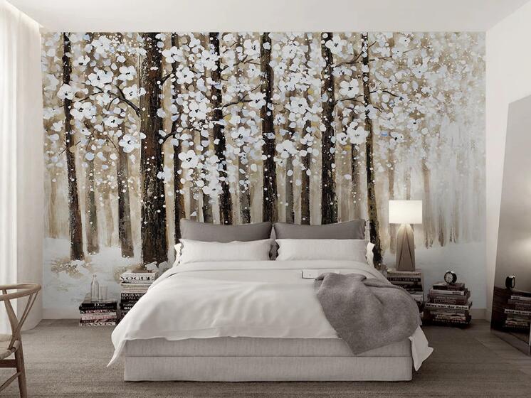 3D Flower Sea 1229 Wall Murals Wallpaper AJ Wallpaper 2 