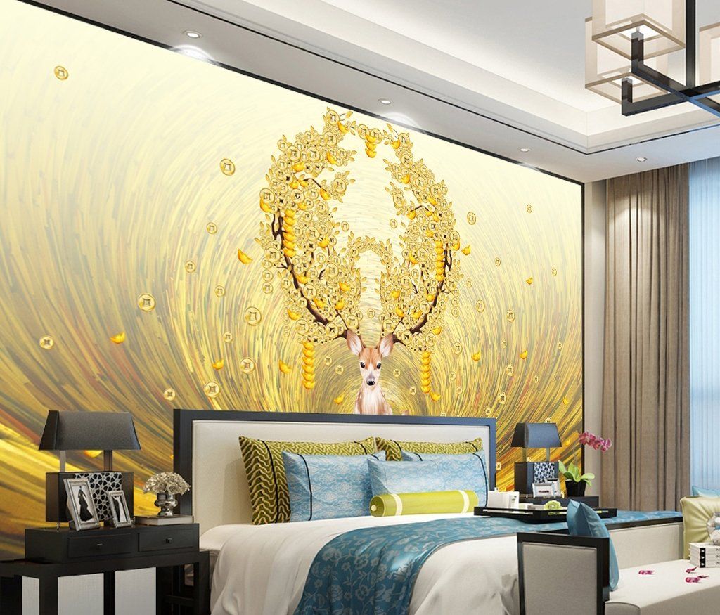 3D Elk 432 Wall Murals Wallpaper AJ Wallpaper 2 