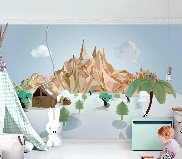 3D Lovely Valley WC260 Wall Murals