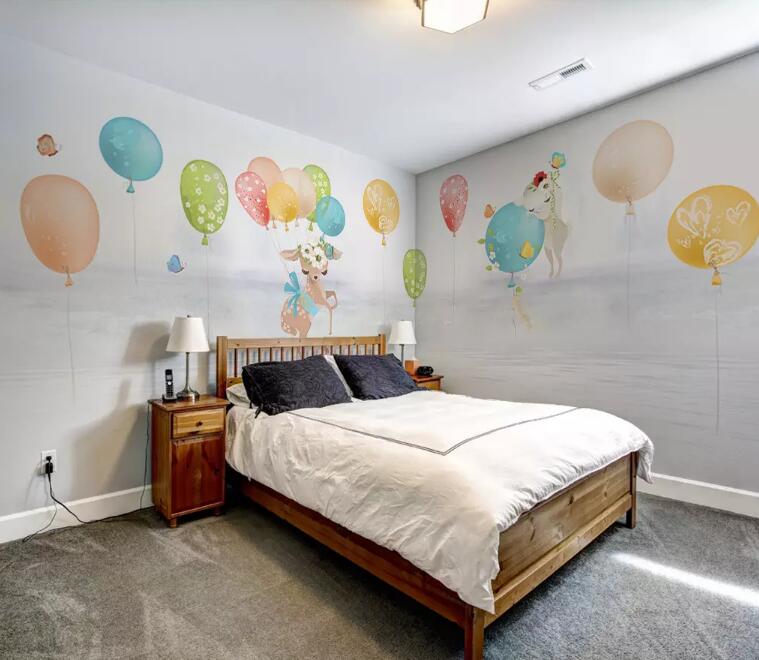 3D Colorful Balloons 408 Wall Murals Wallpaper AJ Wallpaper 2 