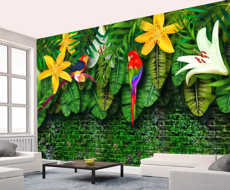 3D Flower 1309 Wall Murals Wallpaper AJ Wallpaper 2 