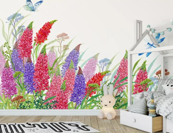 3D Hundred Flowers 1343 Wall Murals Wallpaper AJ Wallpaper 2 