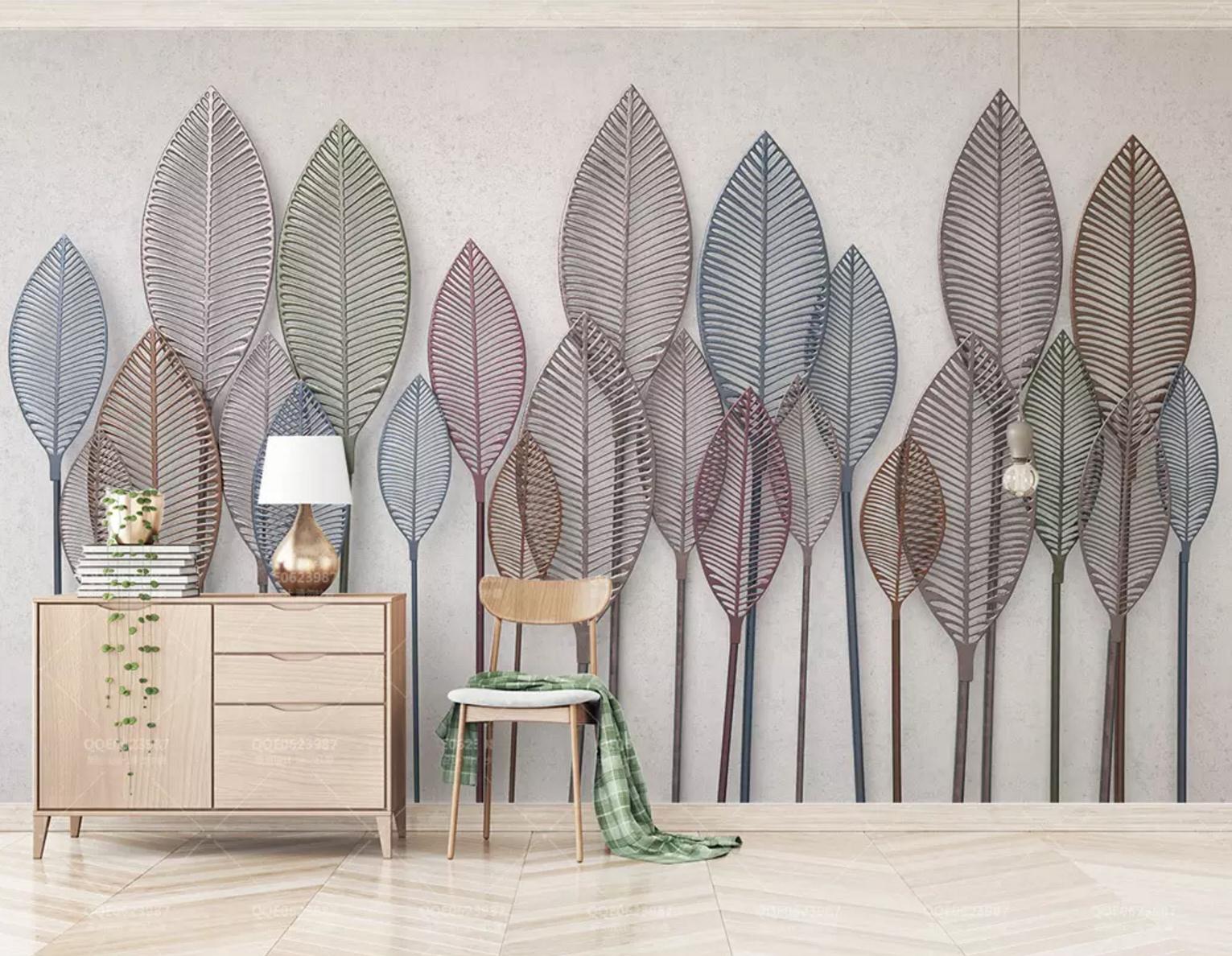 3D Leaf Tree WC759 Wall Murals