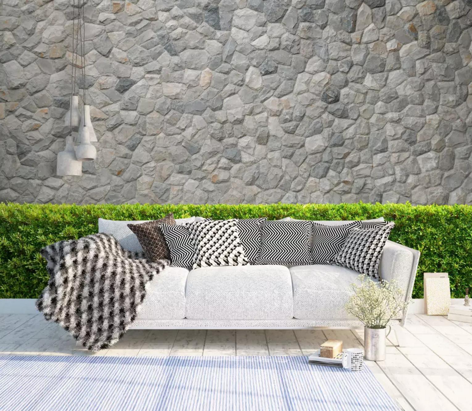 3D Lawn Wall 390 Wallpaper AJ Wallpaper 