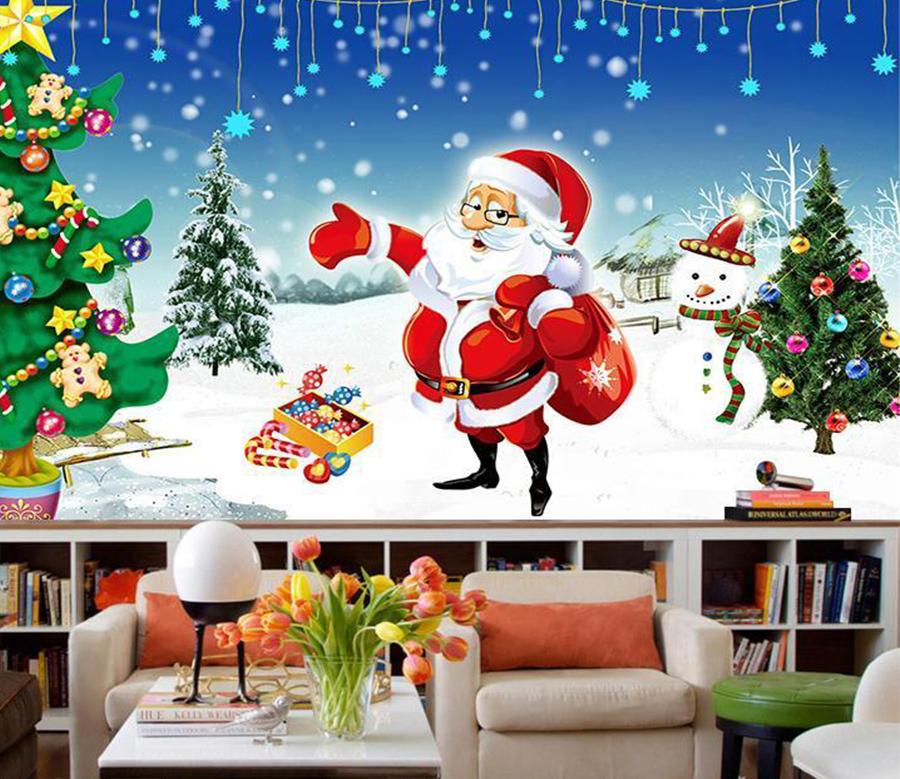 3D Old People Christmas 018 Wallpaper AJ Wallpaper 