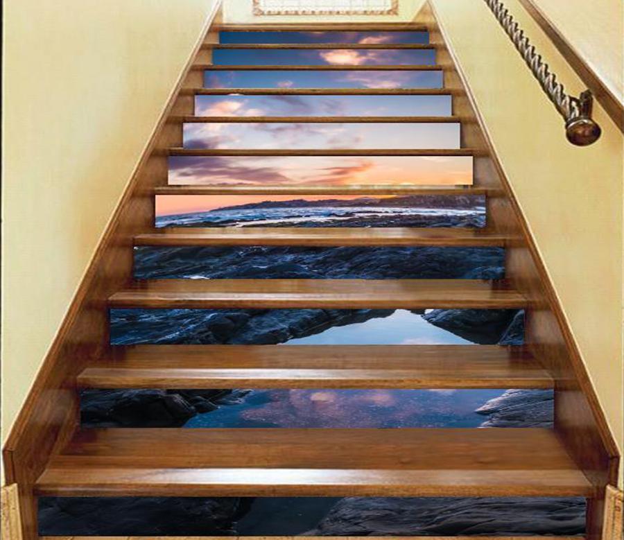 3D Rock 6334 Stair Risers Wallpaper AJ Wallpaper 