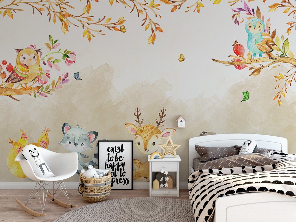 3D Zoo 312 Wall Murals Wallpaper AJ Wallpaper 2 