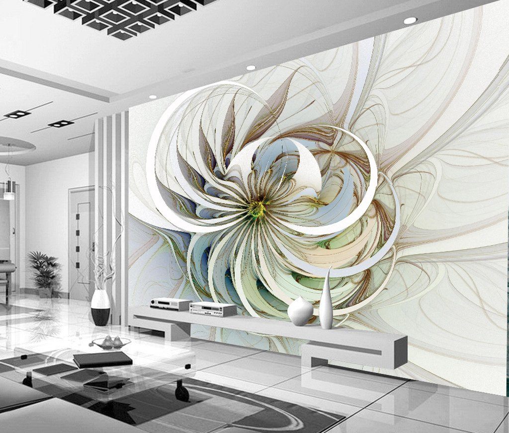 3D Marble Flower 190 Wall Murals Wallpaper AJ Wallpaper 2 