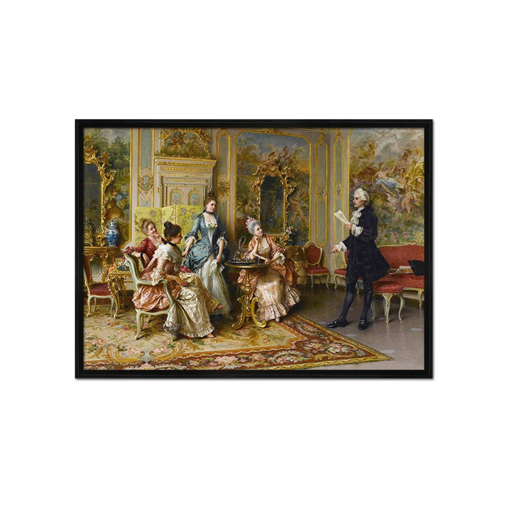 3D Read Aloud 141 Fake Framed Print Painting Wallpaper AJ Creativity Home 