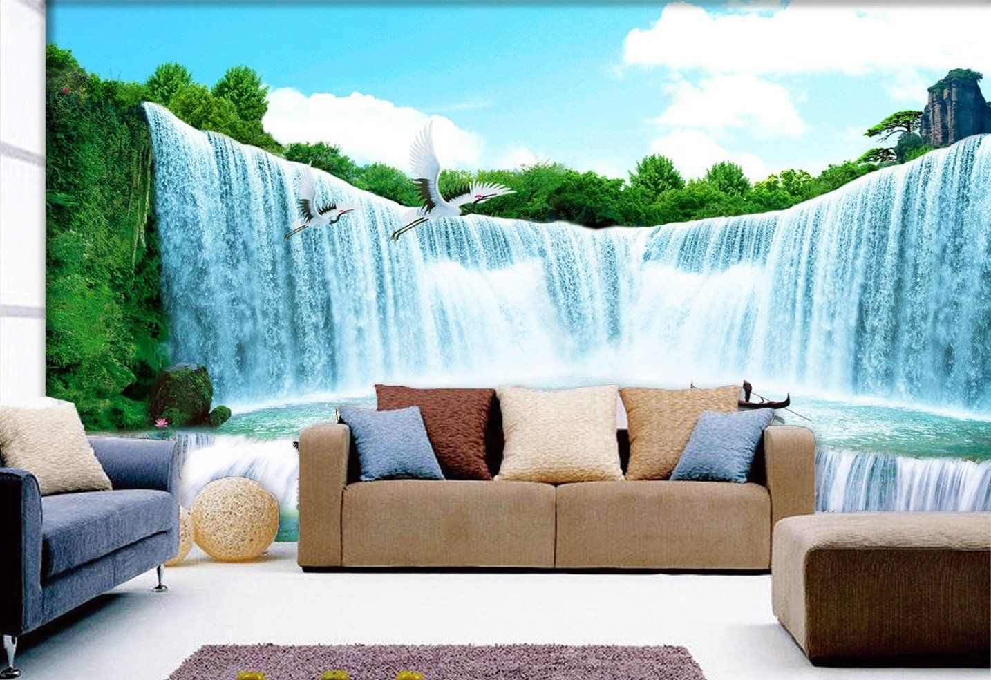 3D WaterFall 67 Wallpaper AJ Wallpaper 