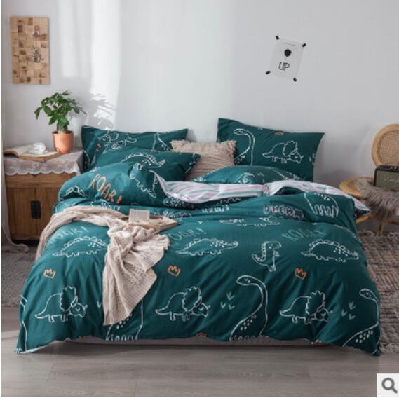 3D Line Dinosaur 14224 Bed Pillowcases Quilt