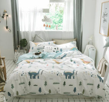 3D Dinosaur Pattern 15199 Bed Pillowcases Quilt