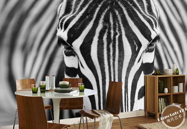 3D Zebra 384 Wall Murals Wallpaper AJ Wallpaper 2 