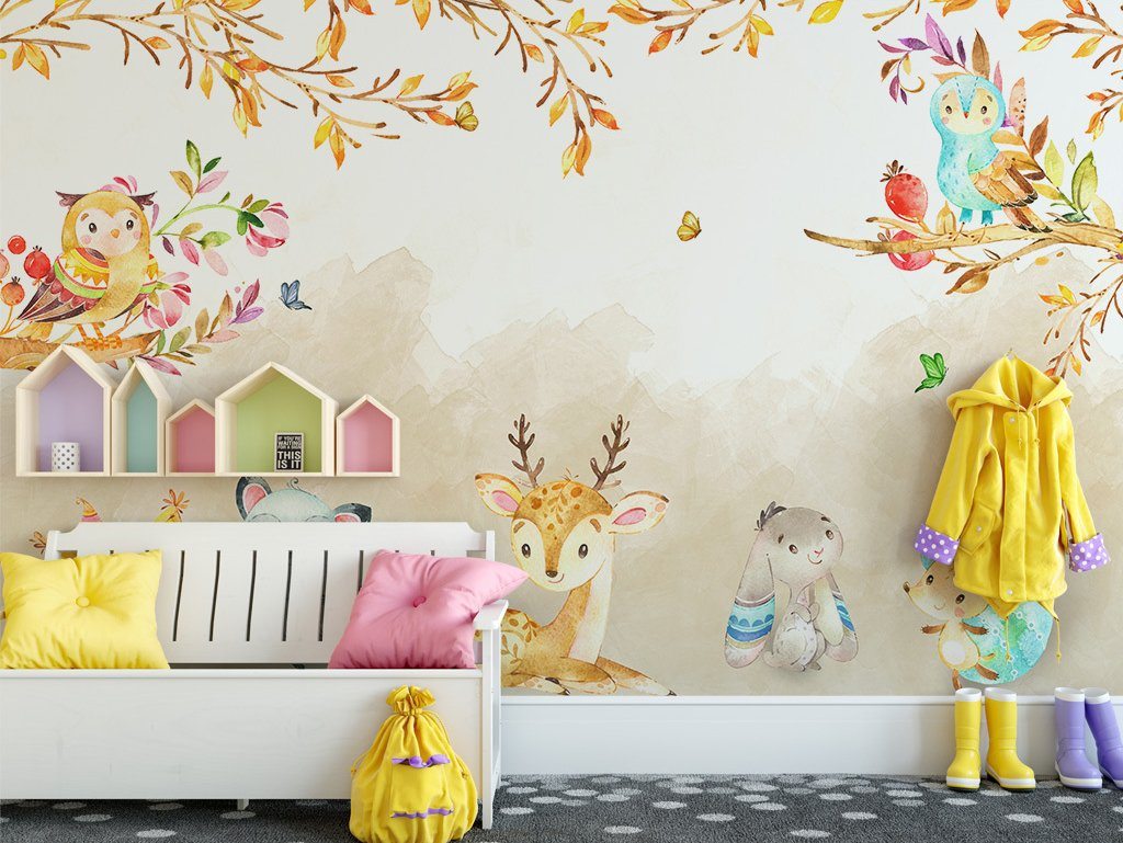 3D Zoo 312 Wall Murals Wallpaper AJ Wallpaper 2 