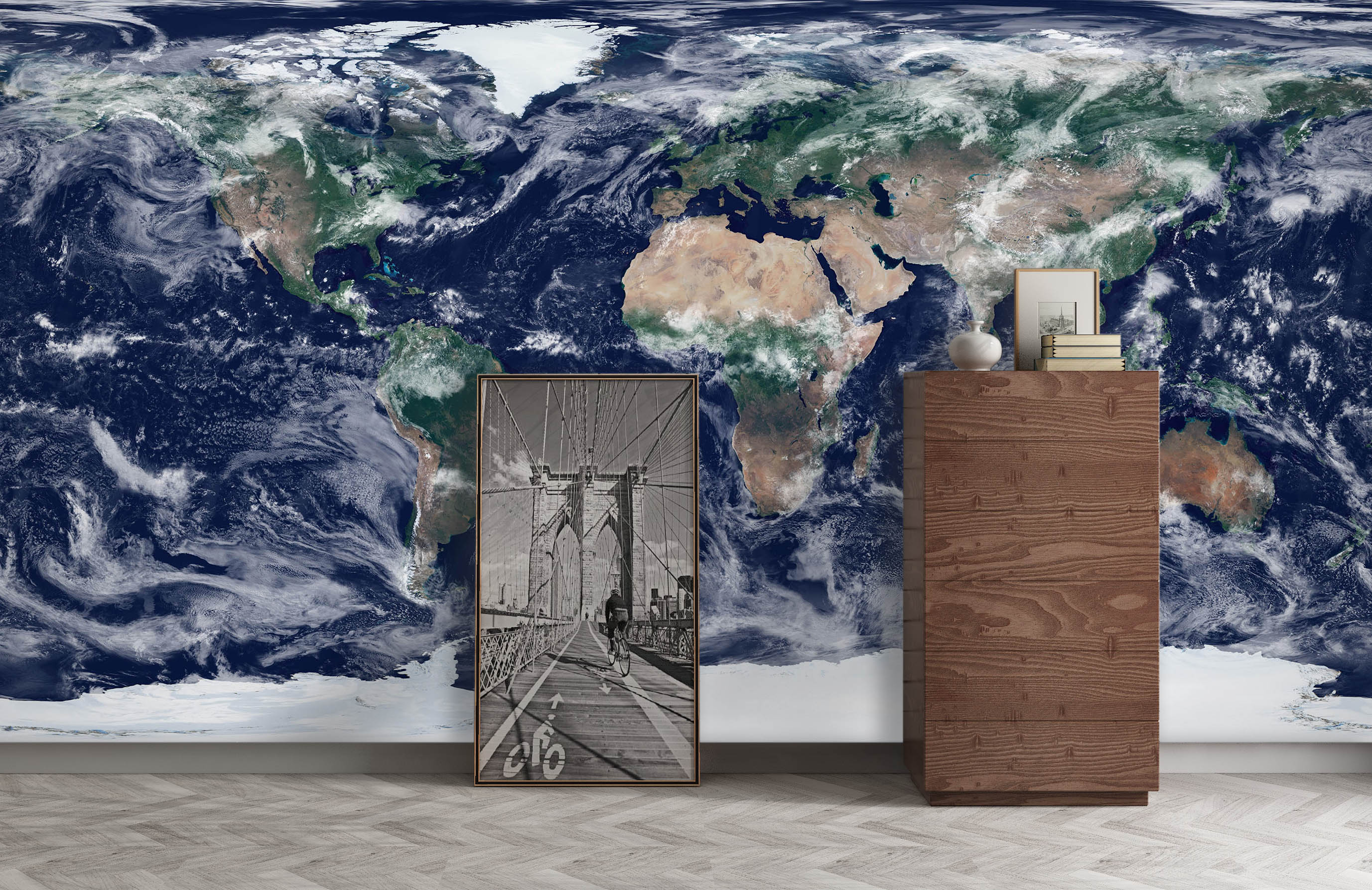 3D Earth's Surface 1095 Wall Murals