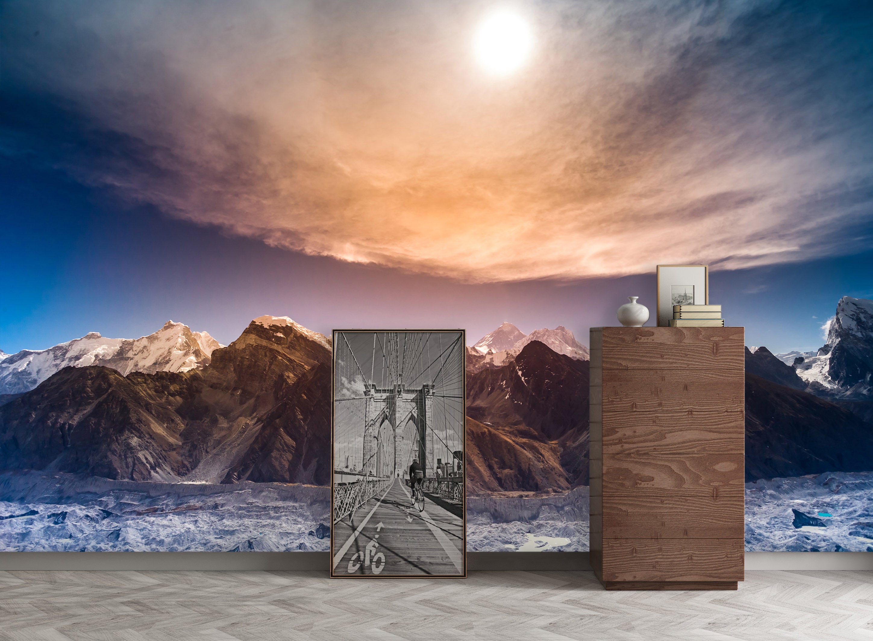 3D Mountain 58060 Wall Murals