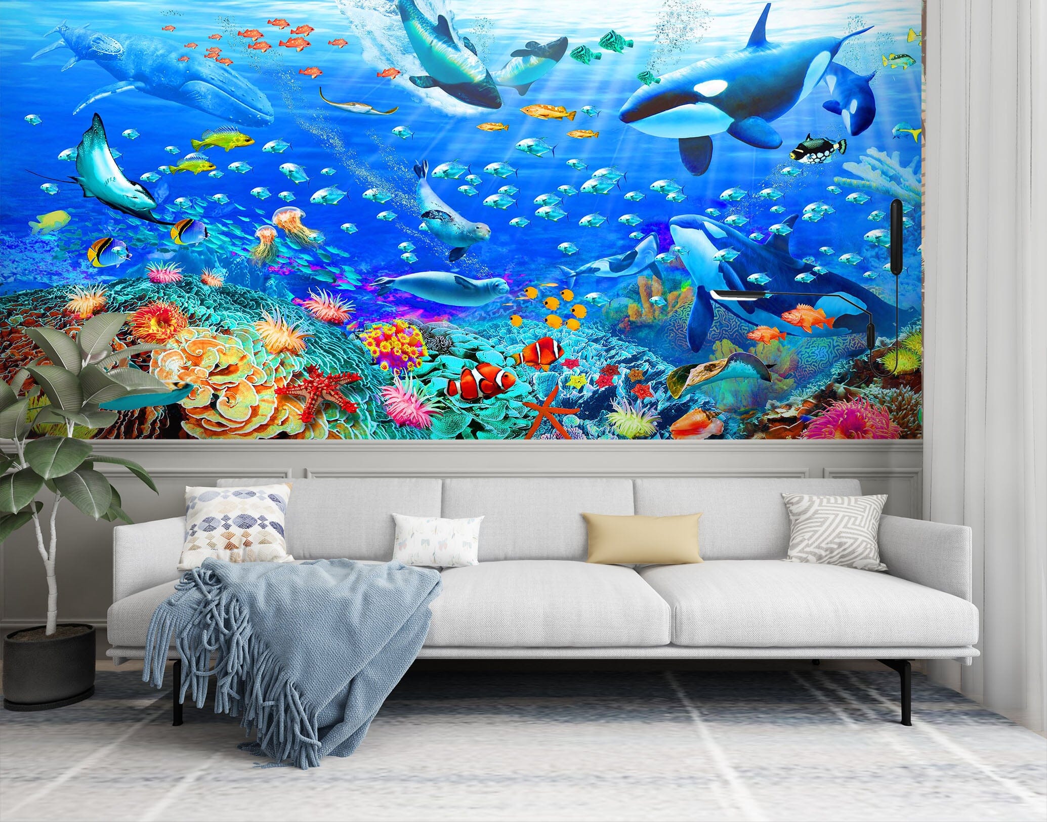 3D The Underwater World 1410 Adrian Chesterman Wall Mural Wall Murals Wallpaper AJ Wallpaper 2 