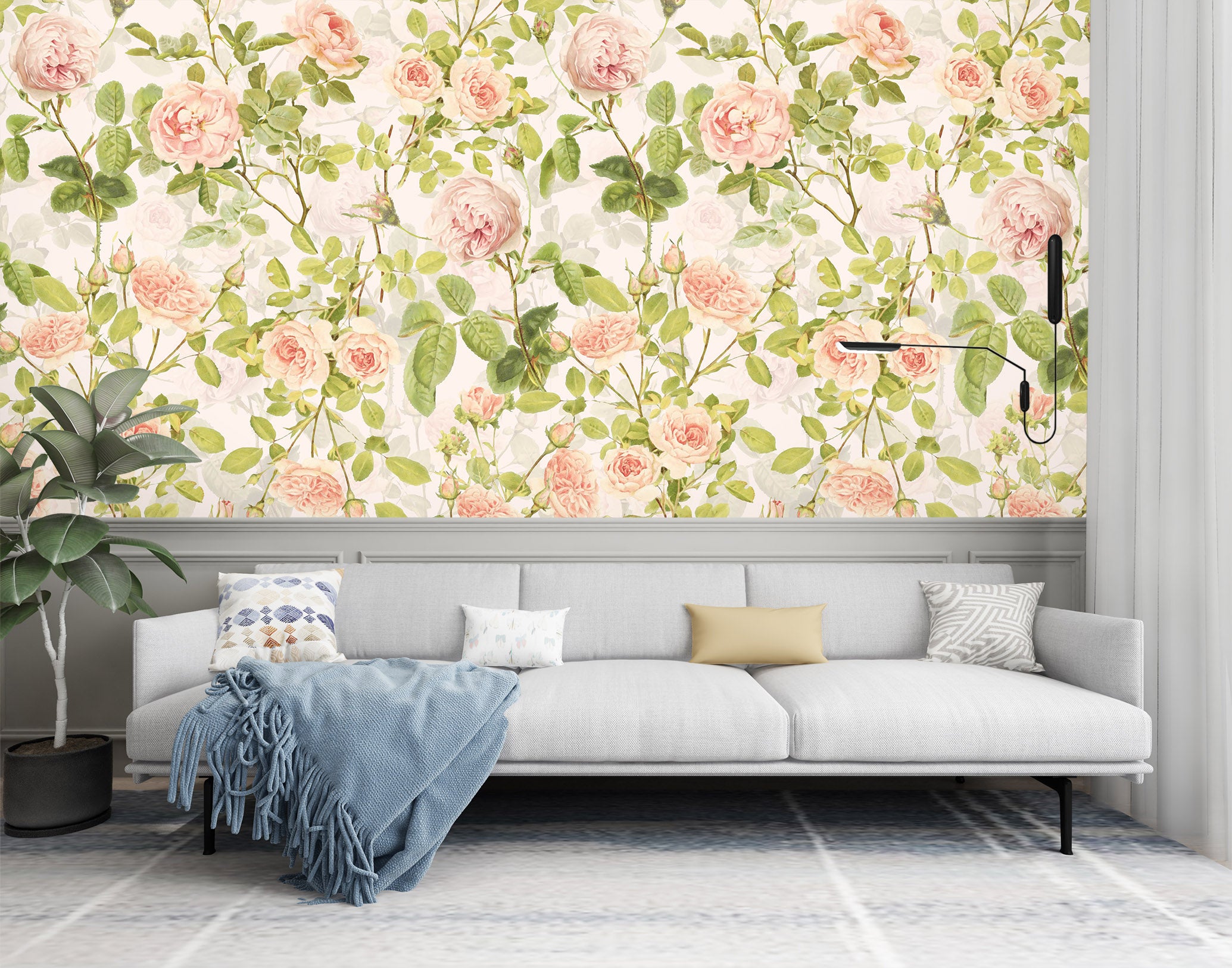 3D Romantic Rose 125 Uta Naumann Wall Mural Wall Murals