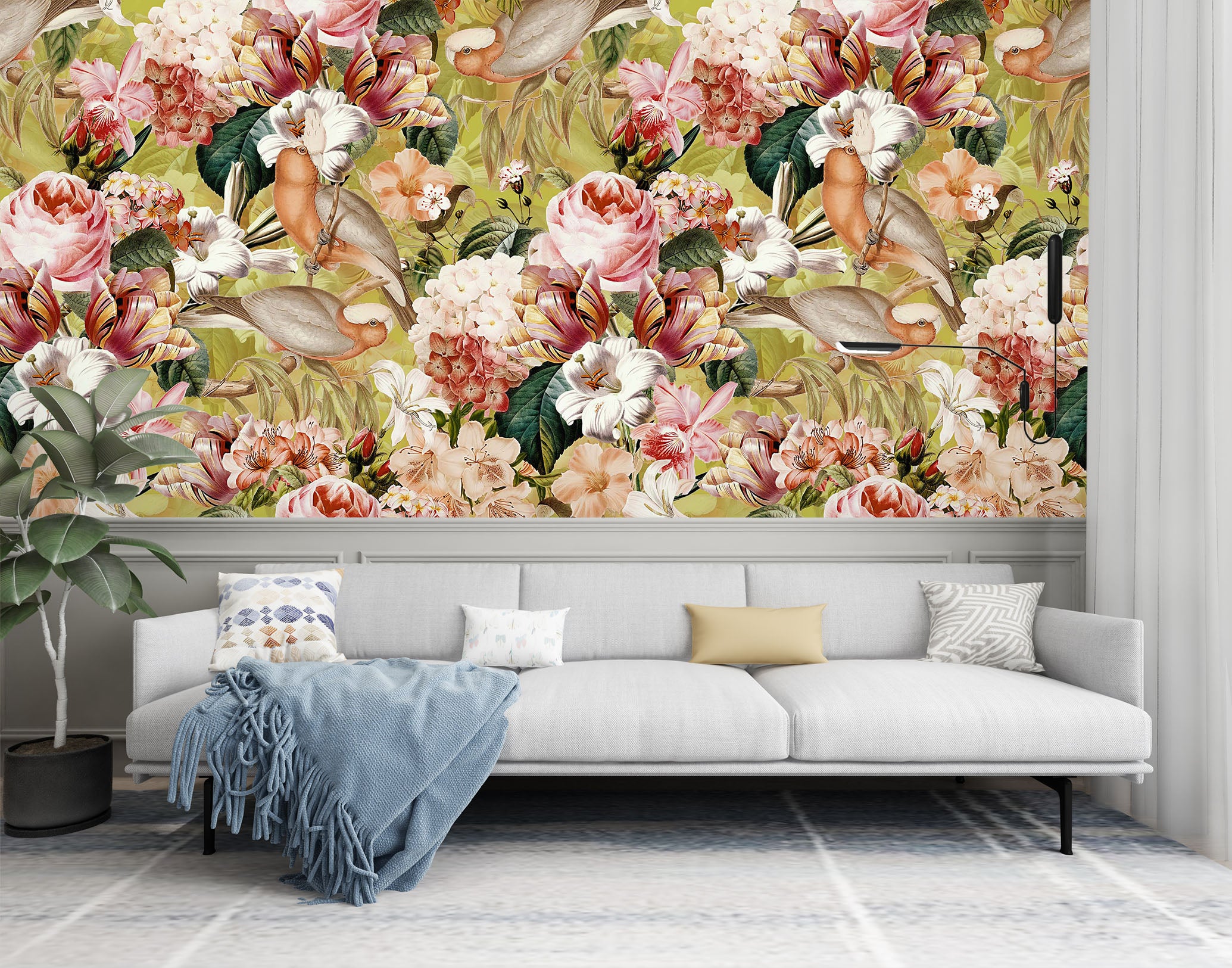 3D Flower Estate 118 Uta Naumann Wall Mural Wall Murals