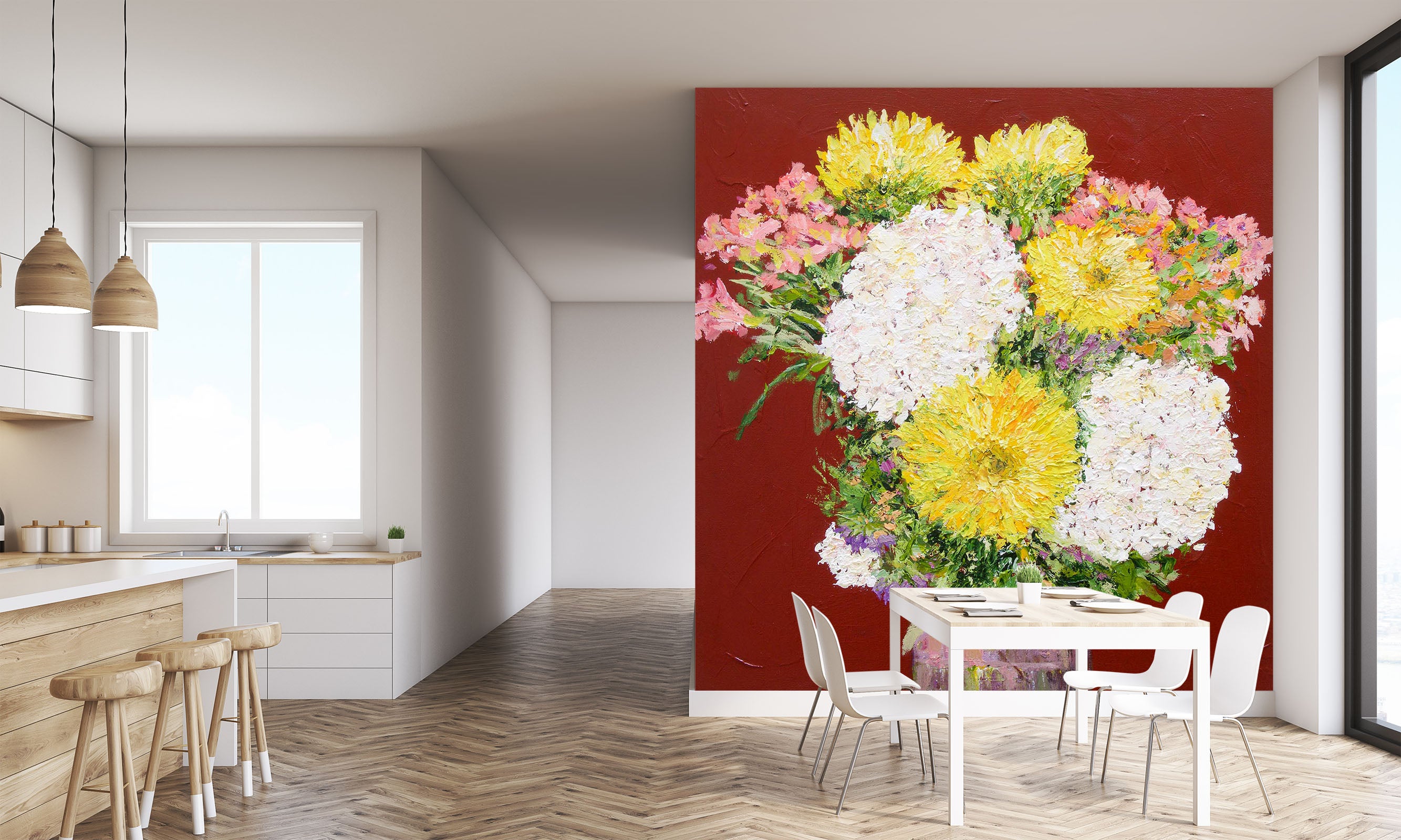 3D Feeling  Happy 203 Allan P. Friedlander Wall Mural Wall Murals