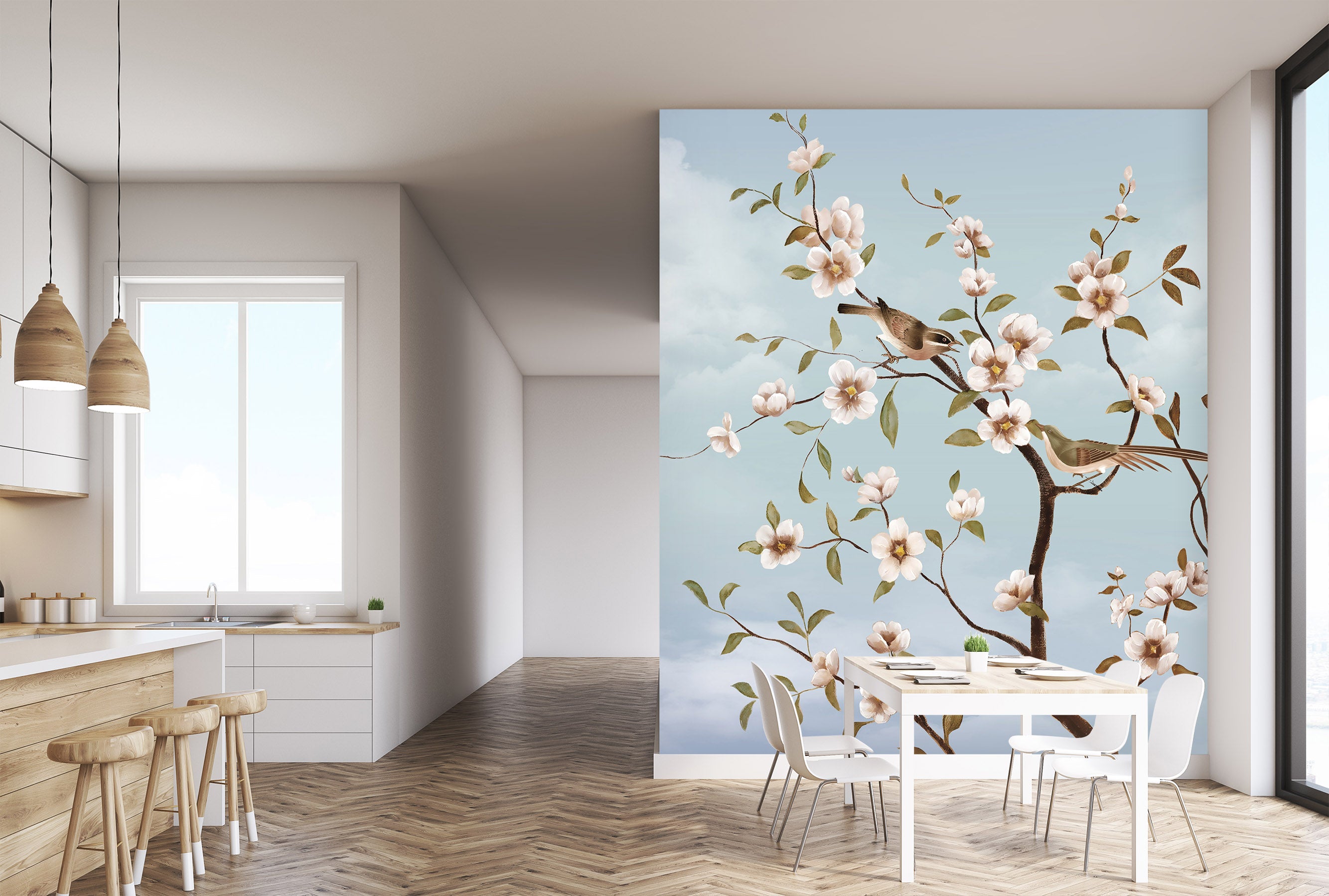 3D Spring Flowers 1809 Wall Murals