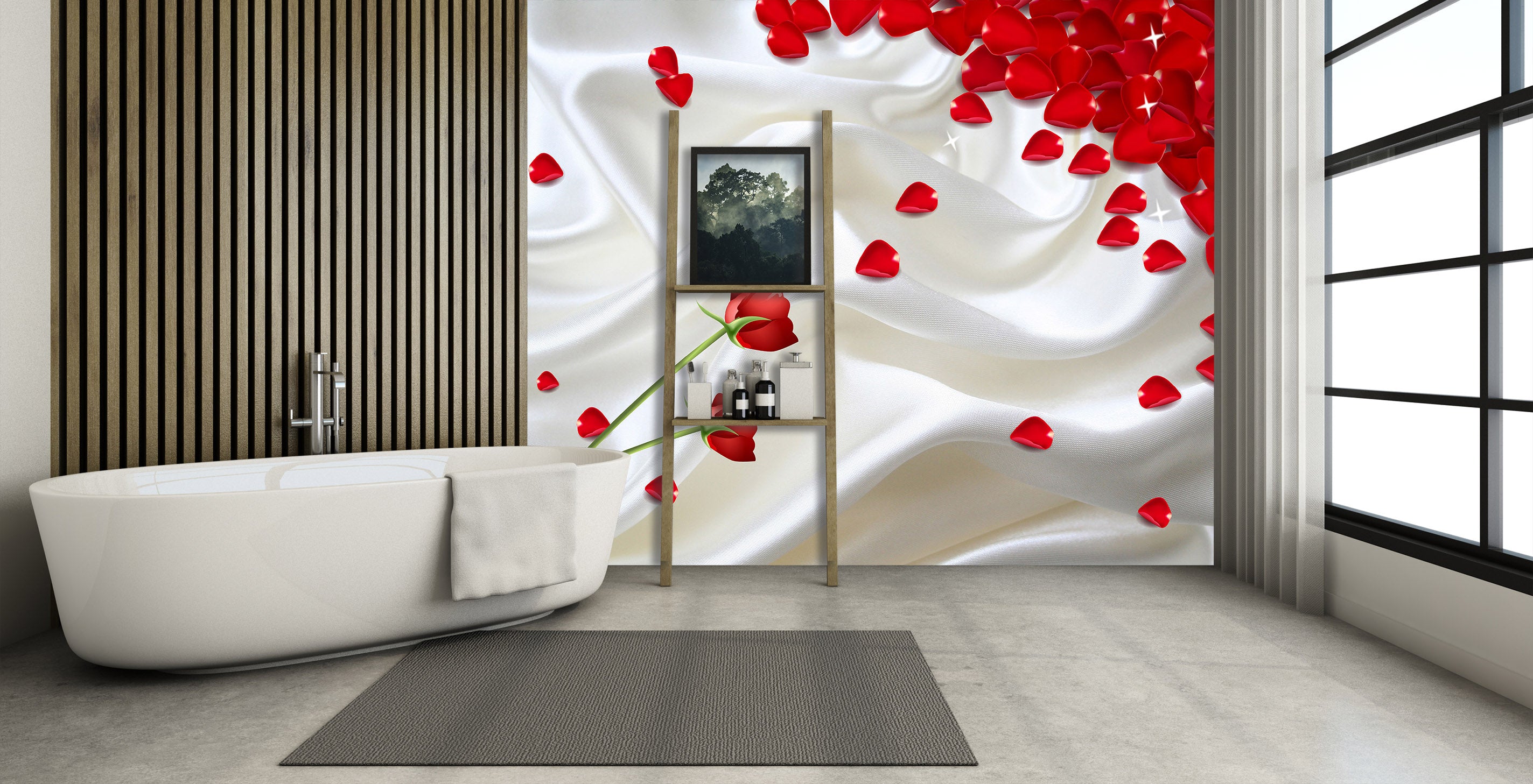 3D Silk Flowers 1637 Wall Murals