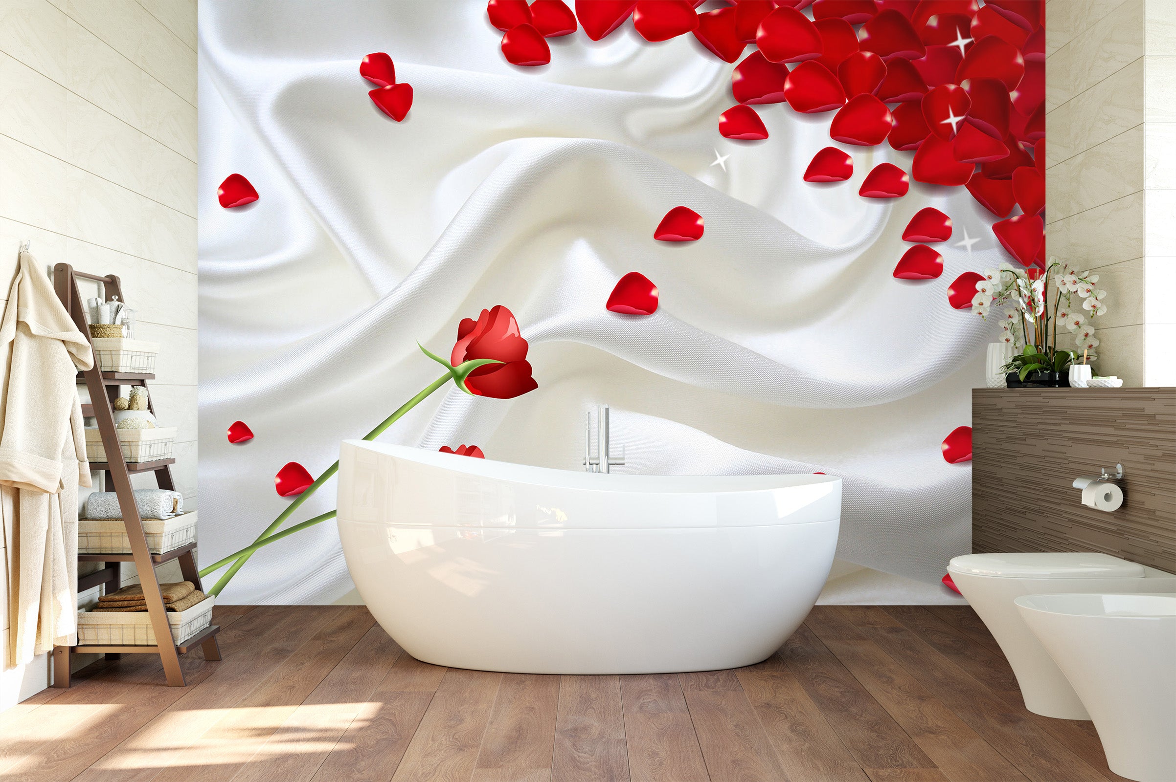 3D Silk Flowers 1637 Wall Murals