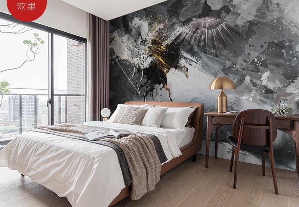 3D Eagle 311 Wall Murals Wallpaper AJ Wallpaper 2 