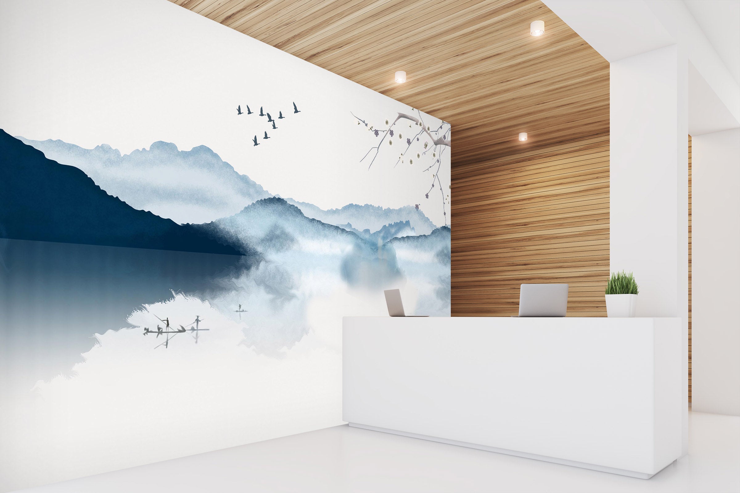 3D Rolling Hills 1420 Wall Murals