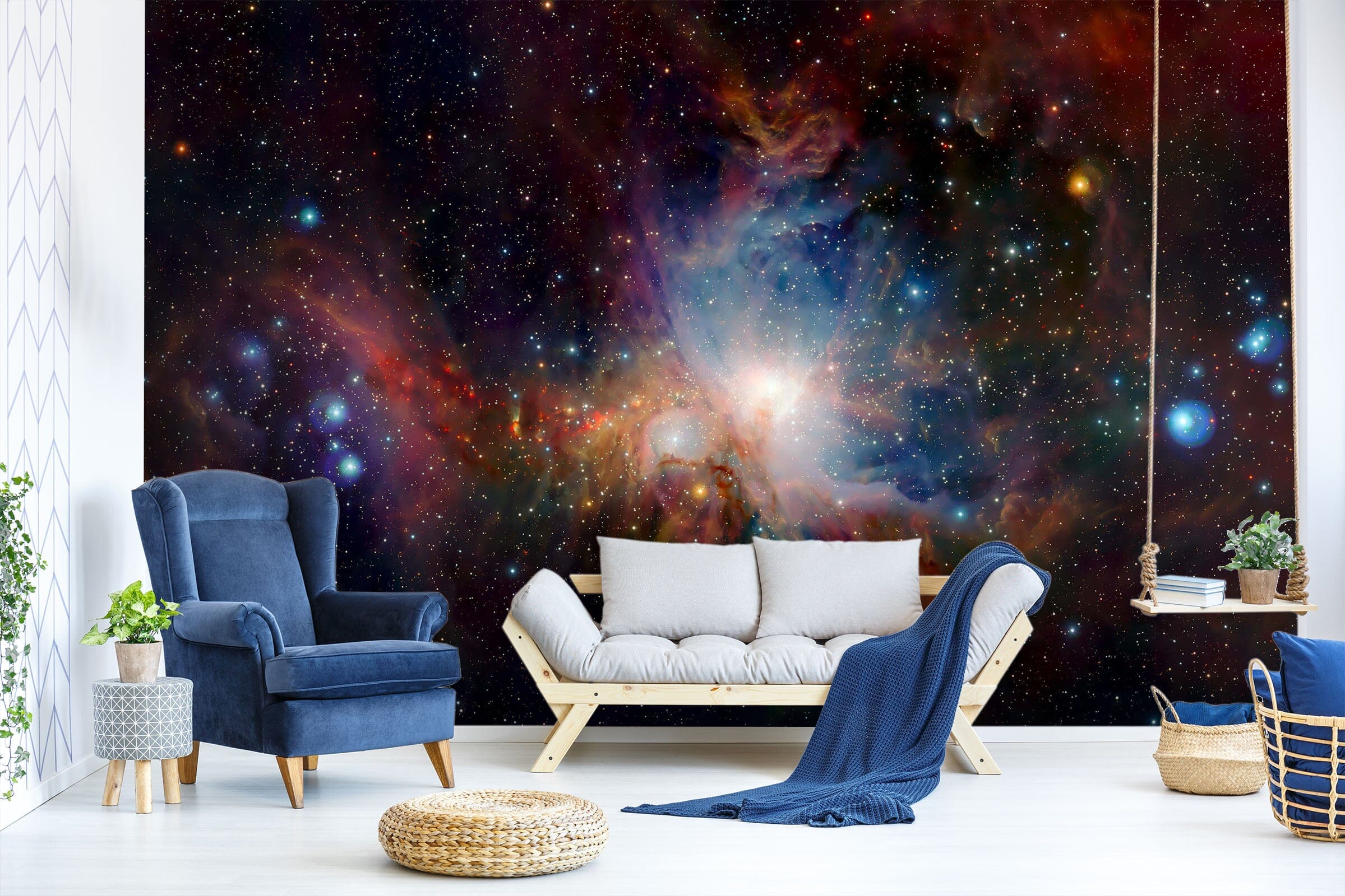 3D Galaxy Starry Sky 027 Wall Murals Wallpaper AJ Wallpaper 2 