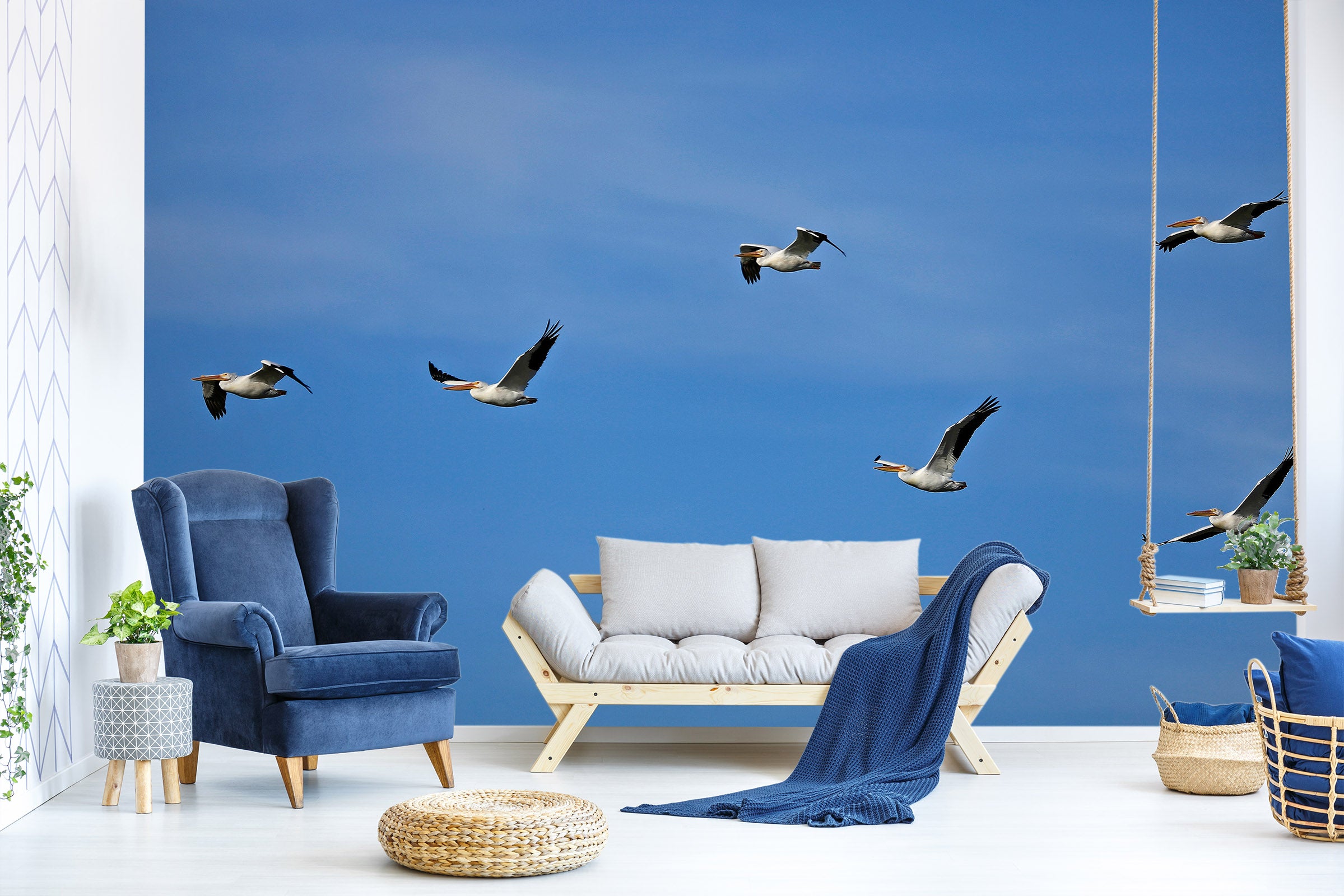 3D Seagull 11186 Kathy Barefield Wall Mural Wall Murals