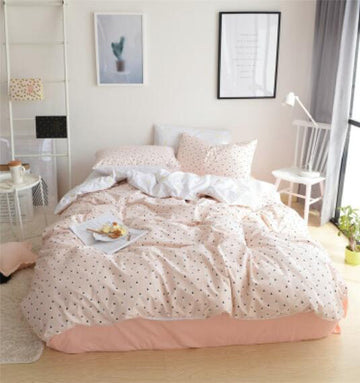 3D Light Pink 20291 Bed Pillowcases Quilt
