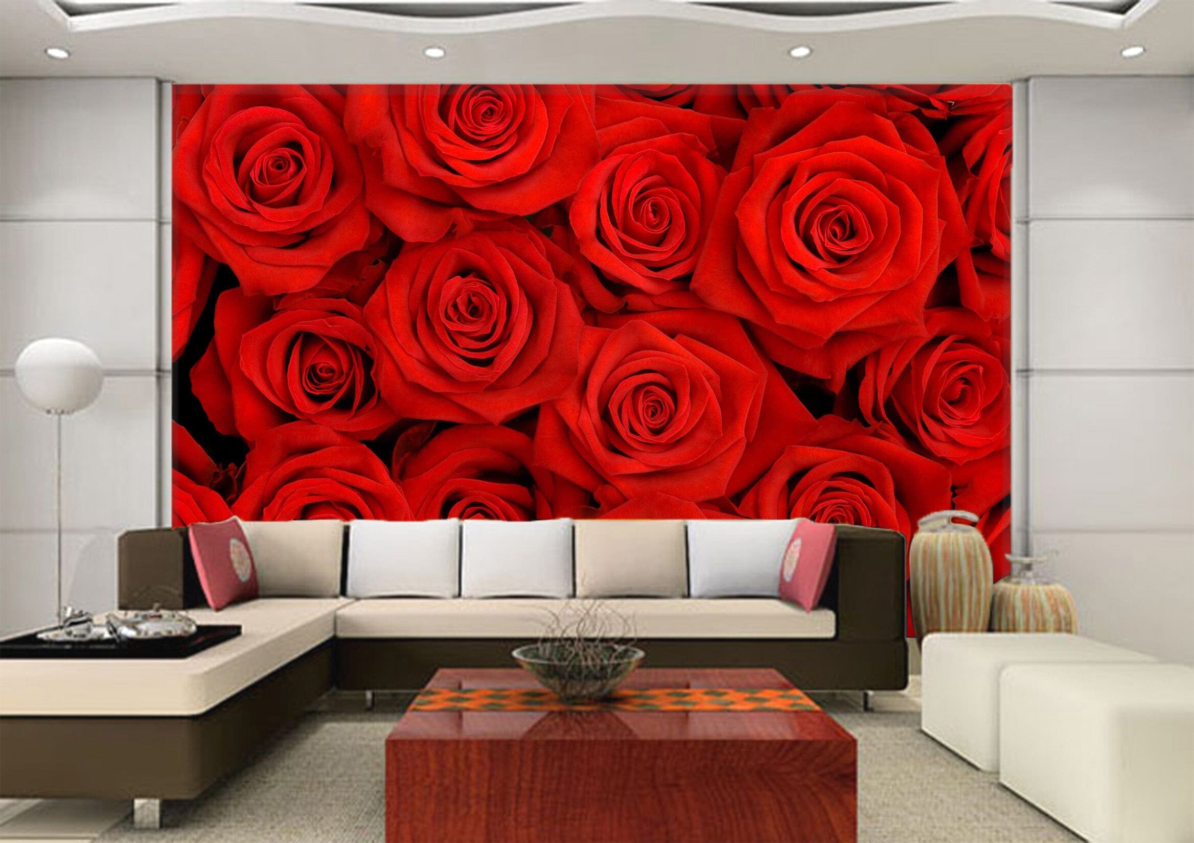 3D Red Rose 1007 Wall Murals Wallpaper AJ Wallpaper 2 