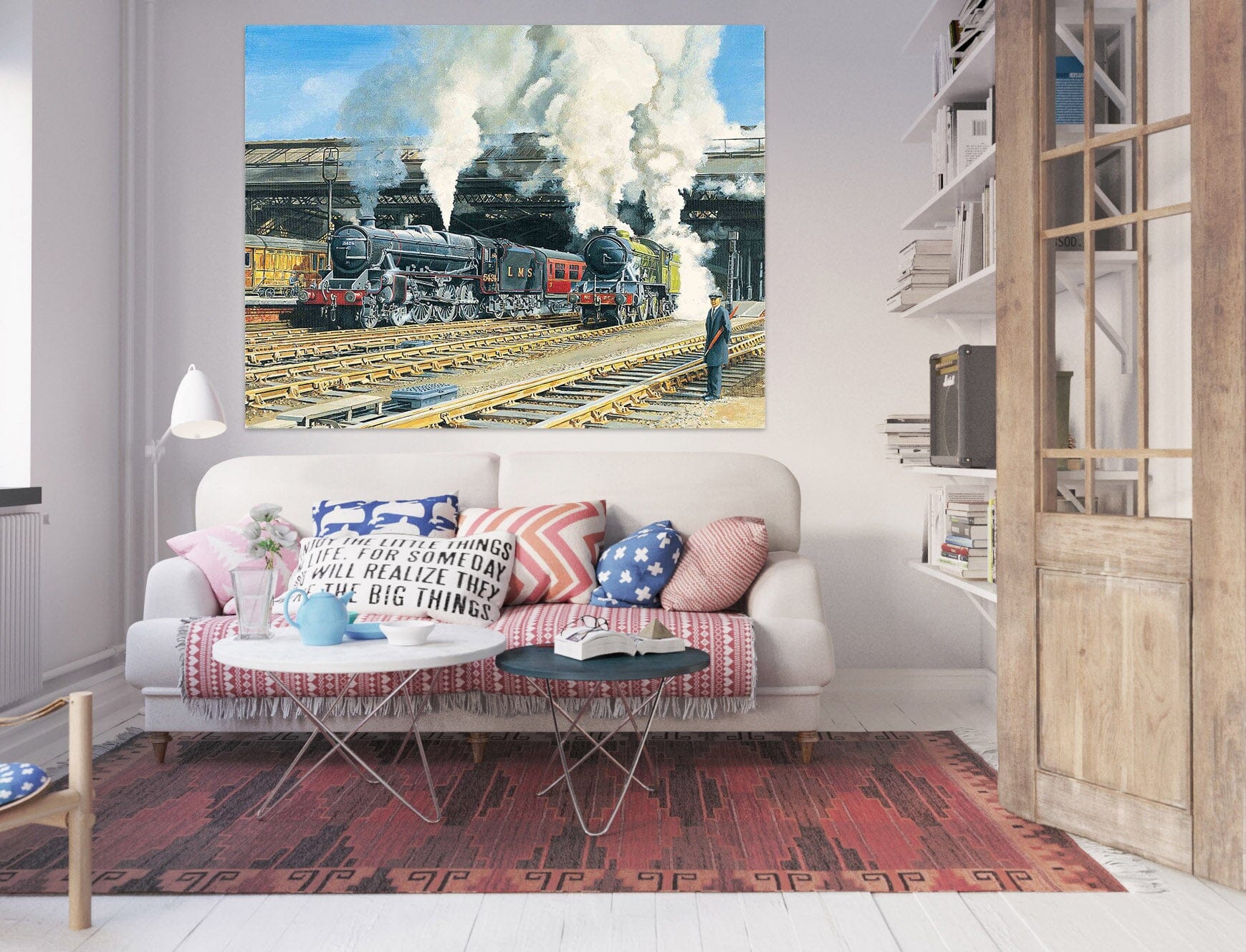 3D Full Steam Ahead 034 Trevor Mitchell Wall Sticker Wallpaper AJ Wallpaper 2 