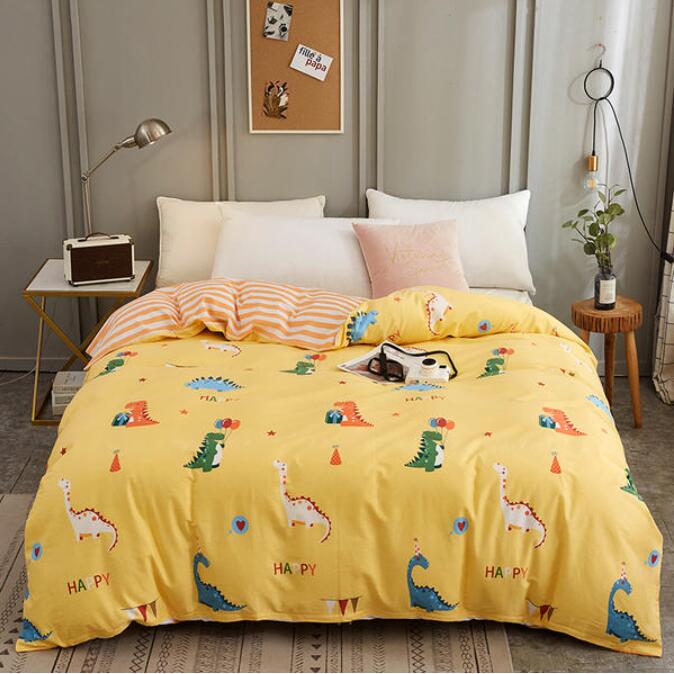 3D Yellow Background Color Dinosaur 3105 Bed Pillowcases Quilt