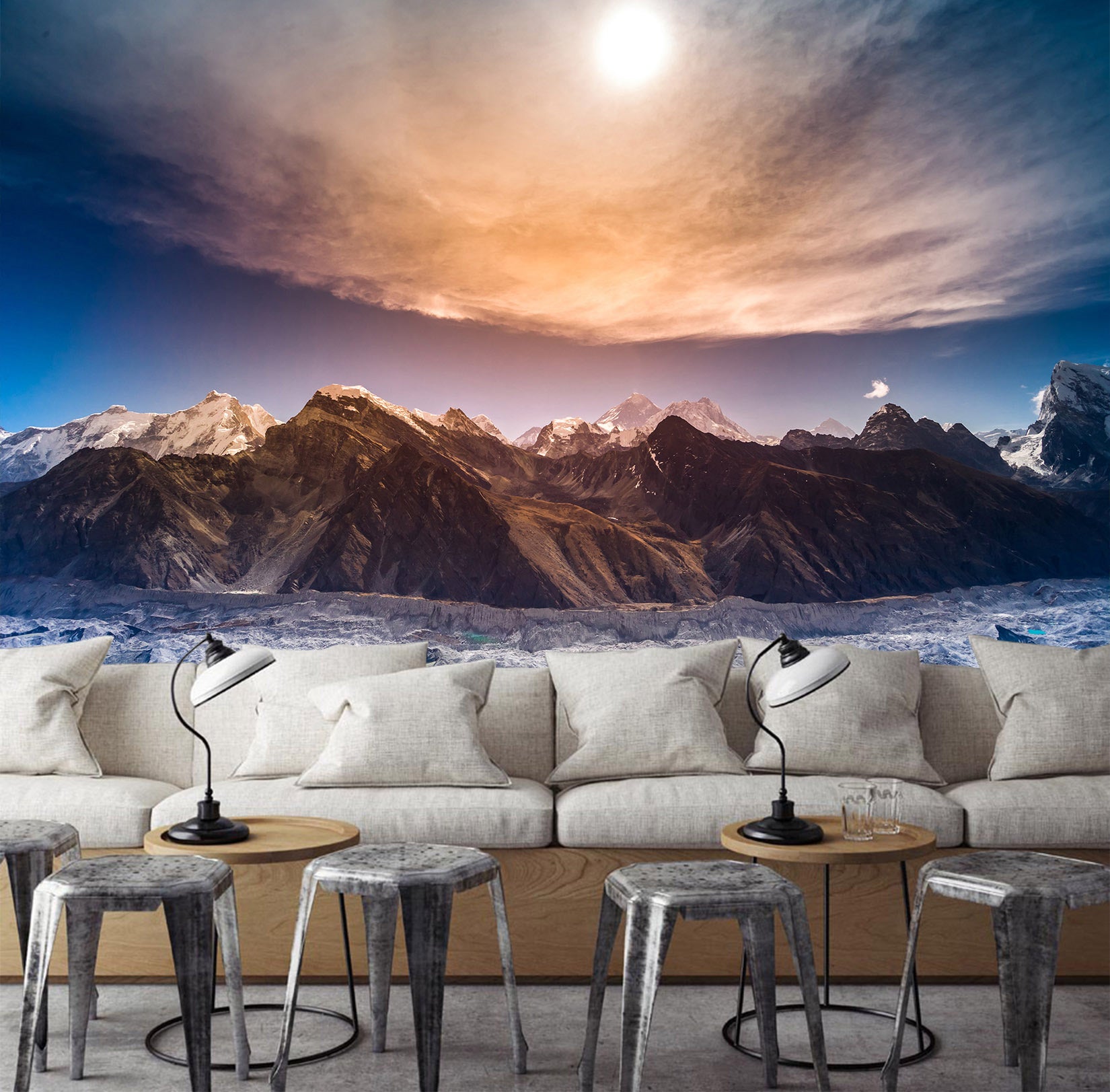 3D Mountain 58060 Wall Murals