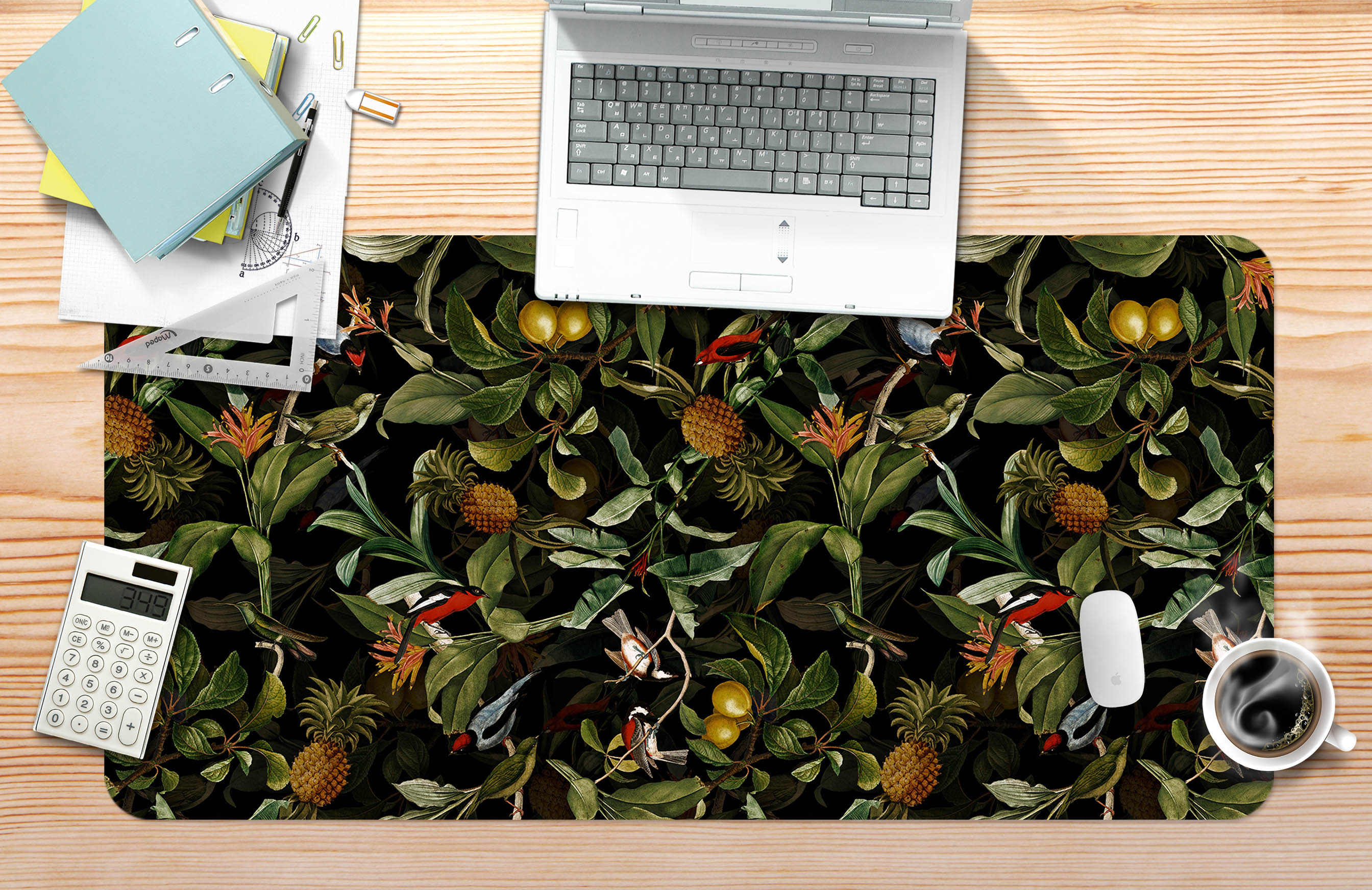 3D Lemon Branch 120159 Uta Naumann Desk Mat