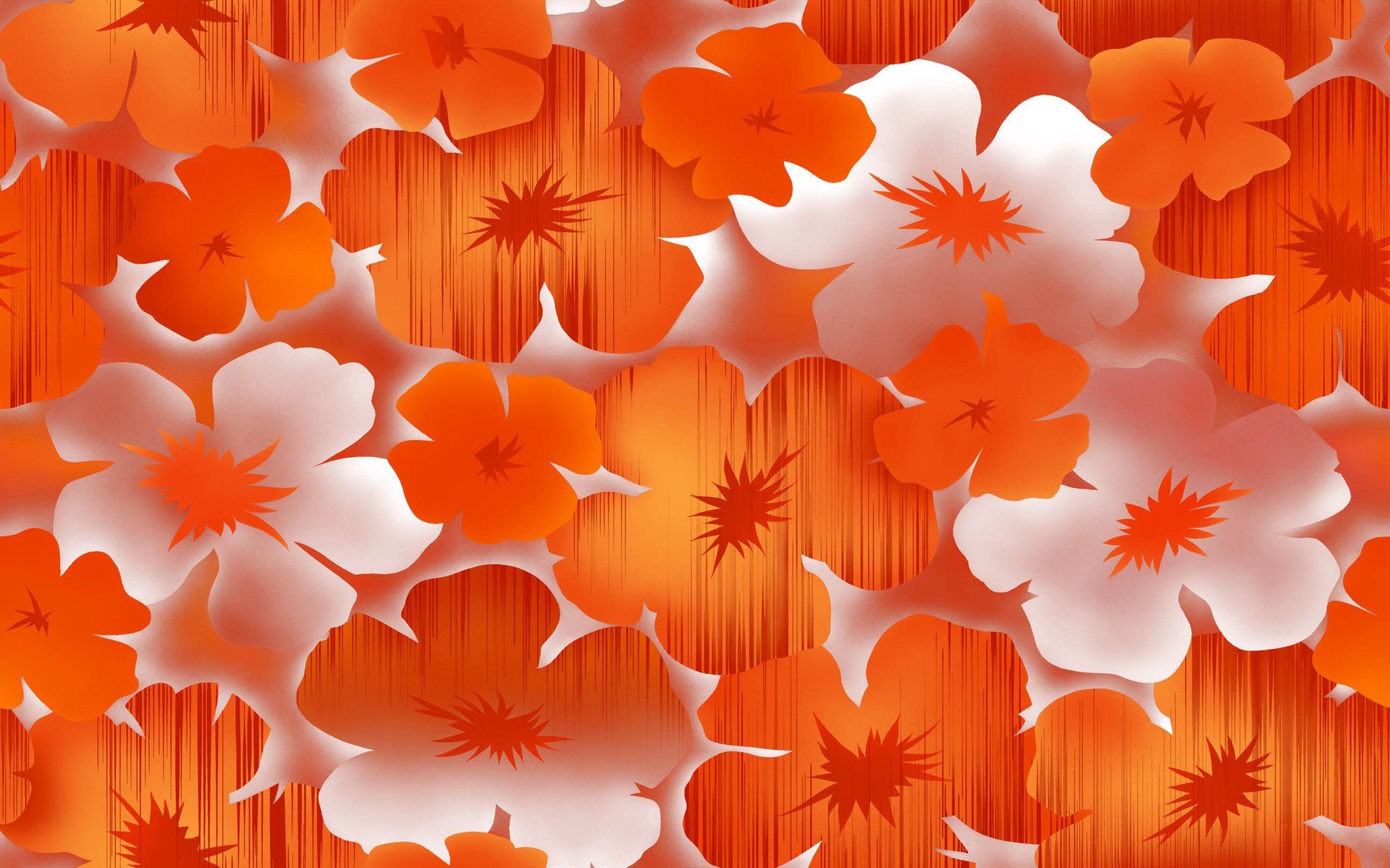 Fashion Flowers Patterns Wallpaper AJ Wallpaper 