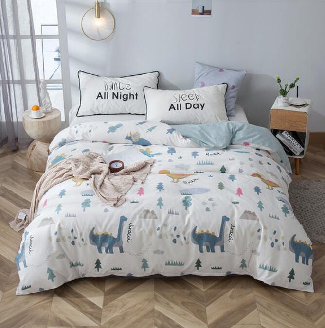 3D Little Dinosaurs 4203 Bed Pillowcases Quilt