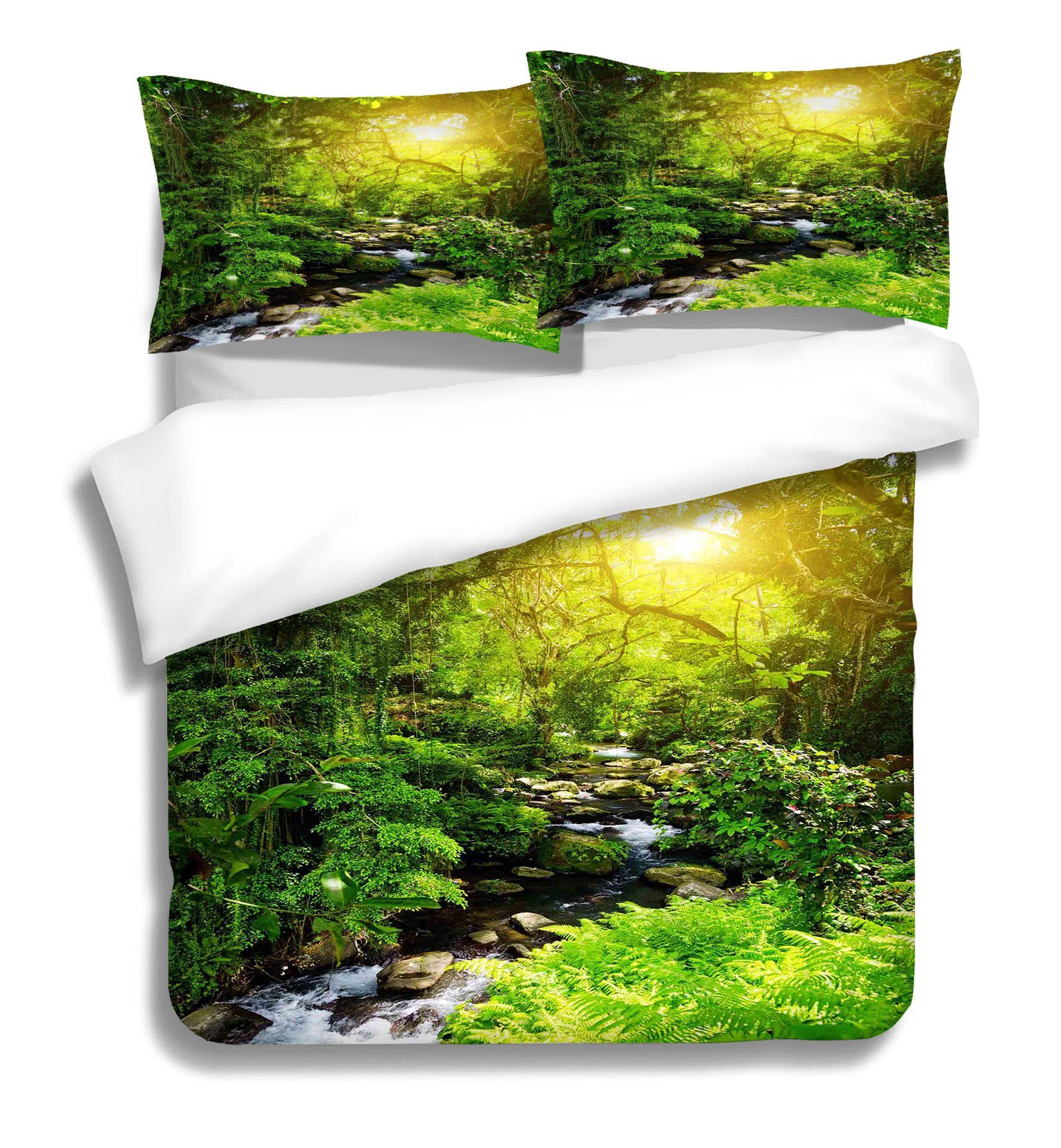 3D Warm Sunshine 011 Bed Pillowcases Quilt Wallpaper AJ Wallpaper 