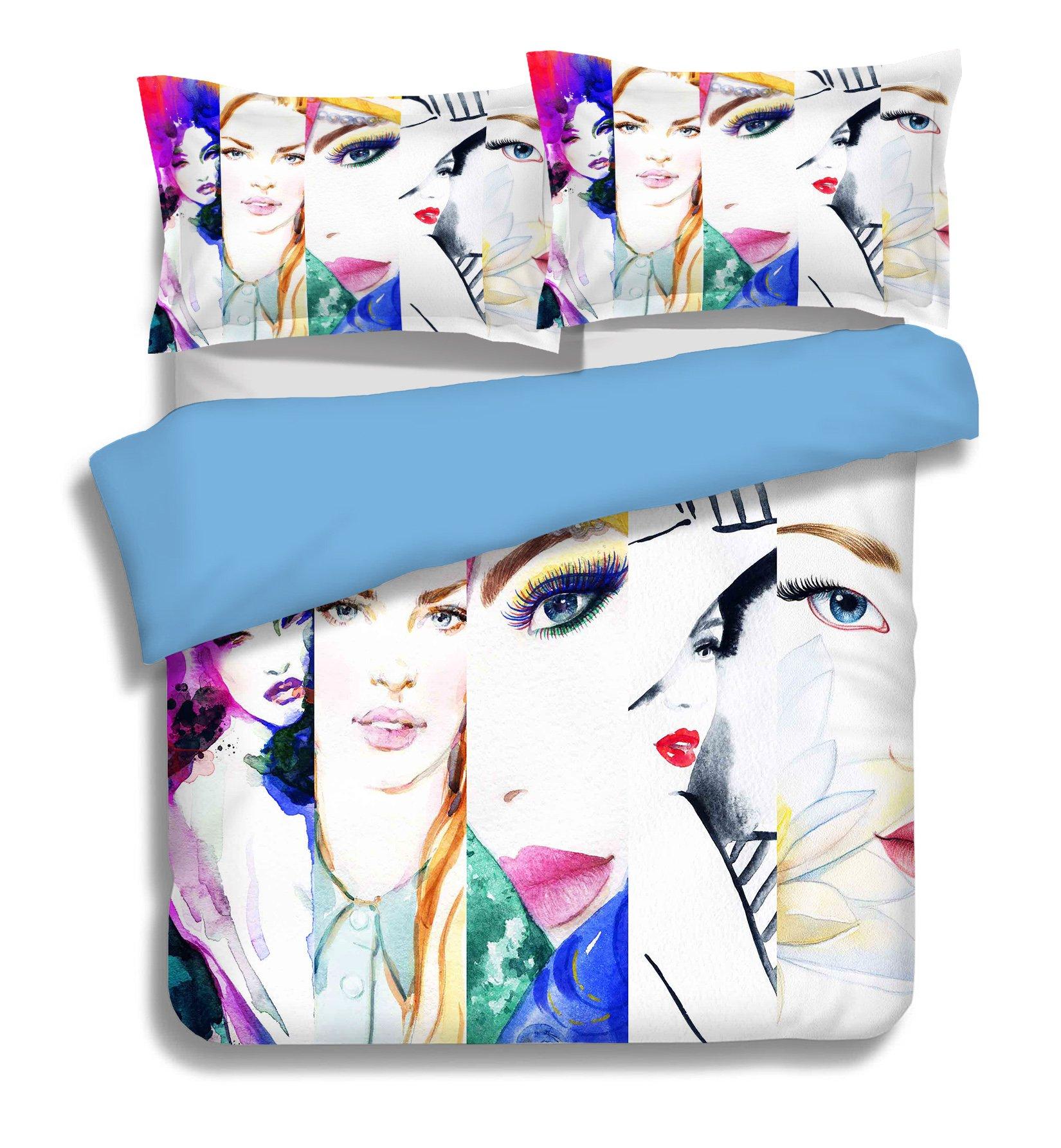 3D Sexy Lips 099 Bed Pillowcases Quilt Wallpaper AJ Wallpaper 