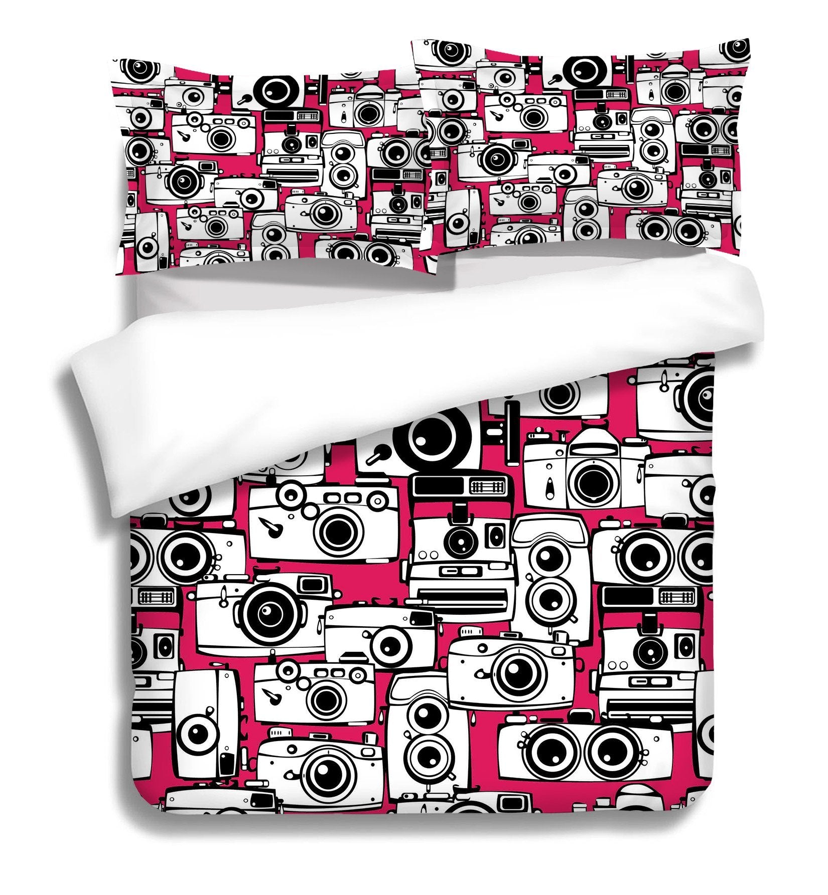 3D Camera Telescope 023 Bed Pillowcases Quilt Wallpaper AJ Wallpaper 